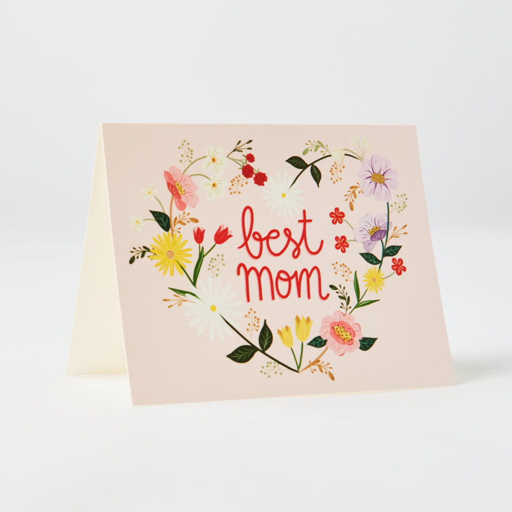 Best Mom Greeting Card