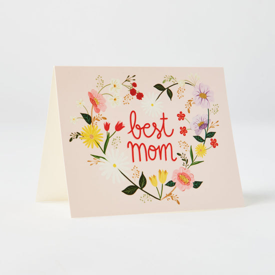 Best Mom Greeting Card